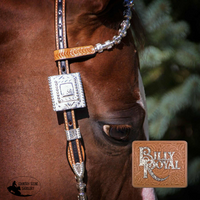 New! Billy Royal® California Classic Two Ear Headstall Posted.