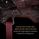 Billy Royal® Congress II Youth Show Saddle. - Country Scene Saddlery and Pet Supplies