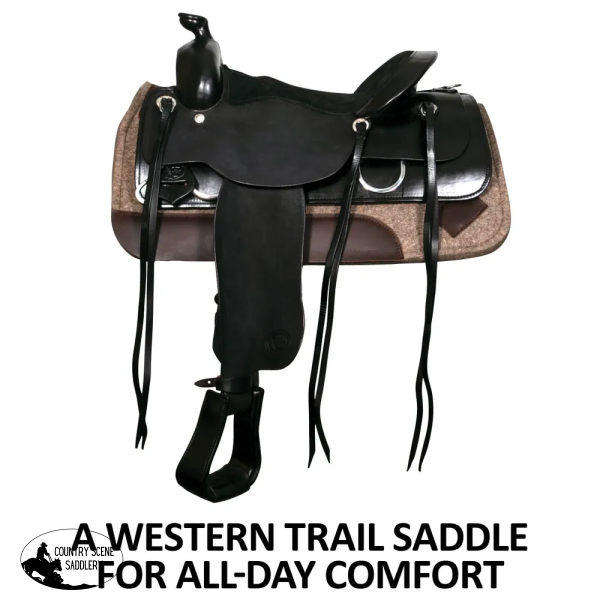 Billy Royal® Explorer Trail Saddle 16 Western