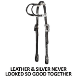 New! Billy Royal® Jackson Studded Headstall - Country Scene Saddlery and Pet Supplies