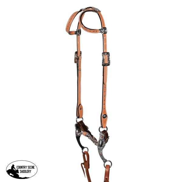 Billy Royal® Jackson Studded Headstall Full / #43201 Lt Only 2 Left - Order Soon! Western Bridle