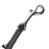 Billy Royal® Leather Show Lead with Cord - 6 ft - Show lead