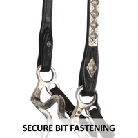 Billy Royal® Maggie Quick Change Two Ear Headstall Western Bridle