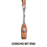 New! Billy Royal® Mckenzie One Ear Show Headstall - Country Scene Saddlery and Pet Supplies