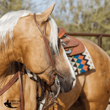 Billy Royal® Oiled Hermann Oak Split Ear Headstall with Etched Buckle - Country Scene Saddlery and Pet Supplies