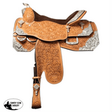 Billy Royal® Platinum Tacoma Silver Show Saddle 16 Inch #43352 160 Lt Backordered - Expected