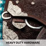 Billy Royal® Platinum Tacoma Silver Show Saddle - Country Scene Saddlery and Pet Supplies