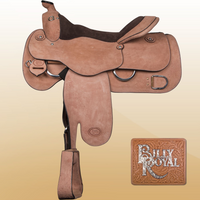 New! Billy Royal® Pro Work Saddle Posted.* Training Western