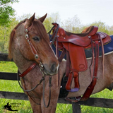 Billy Royal® Ranch Horse Pleasure Saddle Posted.