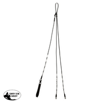 Billy Royal® Silver Plate Rectangle Ferrule Romel Reins 28Oz Western Split Reins