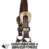 Billy Royal® Sterling Silver Overlay Roxy Silver Show Halter with Lead - Country Scene Saddlery and Pet Supplies