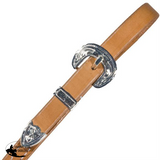 Billy Royal® Supreme Harness Leather Reins Silver Plate 5/8" - Country Scene Saddlery and Pet Supplies