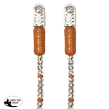 Billy Royal Silver Plate Ball Romel Reins for Horses 25oz. - Country Scene Saddlery and Pet Supplies