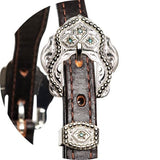 Billy Royal® Blue Scallop Fitted Silver Halter - Country Scene Saddlery and Pet Supplies