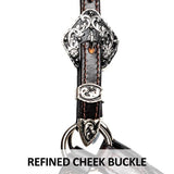 Billy Royal® Dark Side Silver Fitted Show Halter - Country Scene Saddlery and Pet Supplies