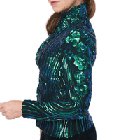 Bloom Show Jacket Peacock