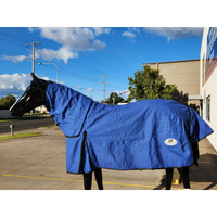 Blue Dog Lined Combo Horse Blankets & Sheets