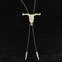 Bolo Tie Longhorn Skull Apparel & Accessories