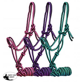 New! Braided Nylon Cowboy Knot Rope. Pony Showman Halters