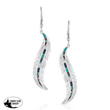 Breaking Trail Feather Earrings - Country Scene Saddlery and Pet Supplies
