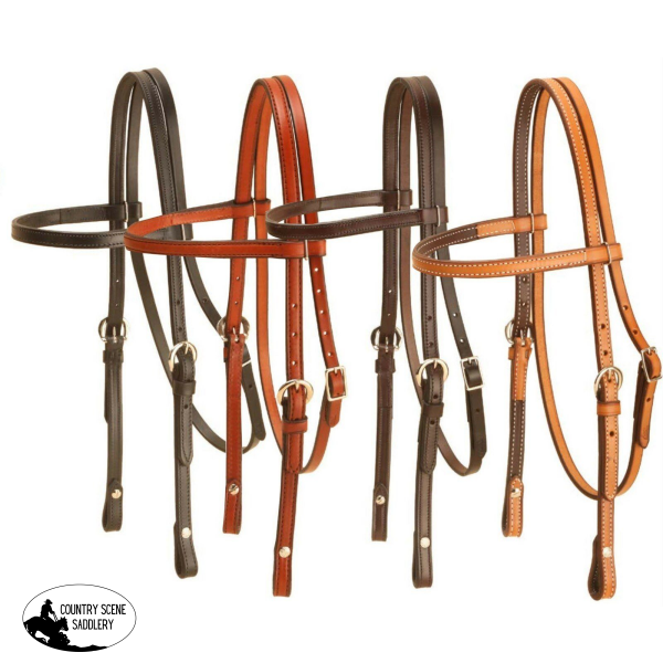 New! Browband 5/8 Leather Bridle.