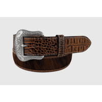 Brown Leather With Multi Colour Conchos And Rhinestones (Bri371) Belts