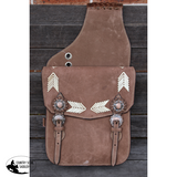 Brown saddle bag. - Country Scene Saddlery and Pet Supplies