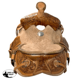 Buffalo Saddlery Hard Seat High Back Ranch Roper Style Saddle - 10 Inch - Country Scene Saddlery and Pet Supplies