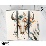 Bull Skull Tumblers 2 Gift Items