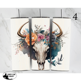Bull Skull Tumblers - Country Scene Saddlery and Pet Supplies