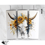 Bull Skull Tumblers - Country Scene Saddlery and Pet Supplies