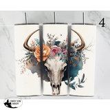 Bull Skull Tumblers - Country Scene Saddlery and Pet Supplies