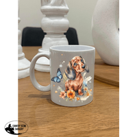 Butterfly Dachshund Mug Gift Items