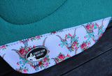 CSS Steer head Print Felt Pad. - Country Scene Saddlery and Pet Supplies