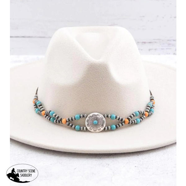 Calico Hat Band / Concho Hats