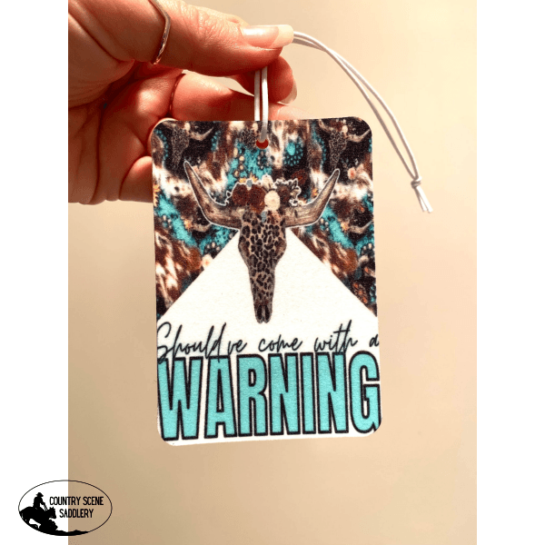 Car Air Freshener-Warning Fresheners