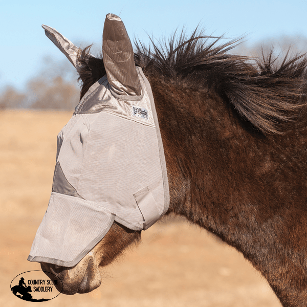 Cashel Crusader Fly Mask Mule Long Nose & Ears Rugs