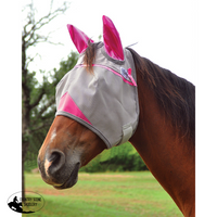 Cashel Crusader Fly Mask Standard With Ears Pink Rugs