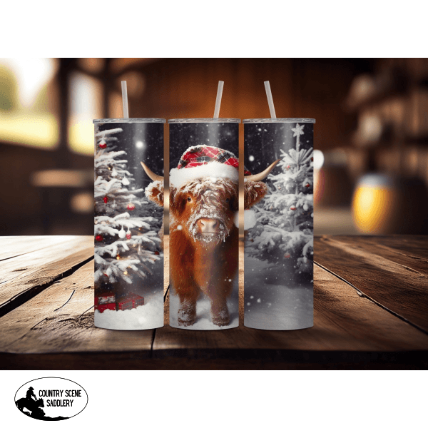 Christmas Highland Tumblers Gift Items