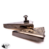 Collar Tips, German Silver Scroll - Country Scene Saddlery and Pet Supplies
