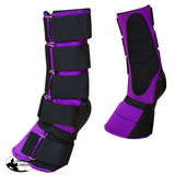 Combination Bell Boot. Large 15 / Purple