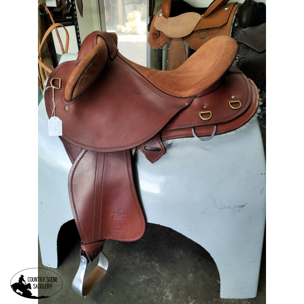 Competition Saddle With Flank D For Rear Cinch Fender Saddles