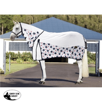 Conrad Hybrid Tear-Stop Combo White/Stars Horse Blankets & Sheets