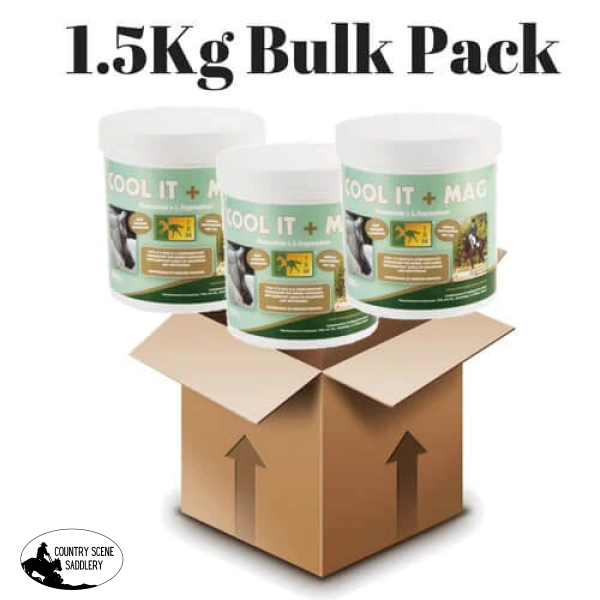Cool-It + Mag Powder 500g - Bulk Pack (3 x 500g) - Country Scene Saddlery and Pet Supplies