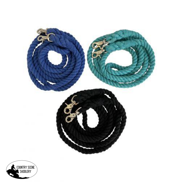 New! Cotton Roping Reins W/ Scissor Snaps Posted.*
