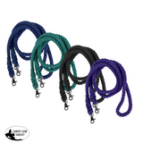 Cotton Roping Reins w/ Scissor Snaps - Country Scene Saddlery and Pet Supplies
