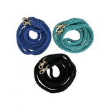Cotton Roping Reins w/ Scissor Snaps - Country Scene Saddlery and Pet Supplies