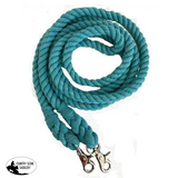 Cotton Roping Reins w/ Scissor Snaps - Country Scene Saddlery and Pet Supplies