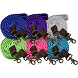 Cotton roping reins with scissor snap ends. - Country Scene Saddlery and Pet Supplies