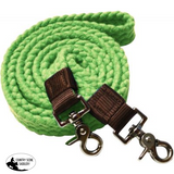 Cotton roping reins with scissor snap ends. - Country Scene Saddlery and Pet Supplies